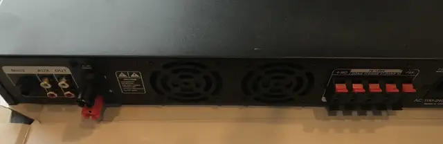 SOLD-3 ZONE PA SYSTEM AMPLIFIER-SOLD in Amps & Pedals in St. Catharines - Image 3