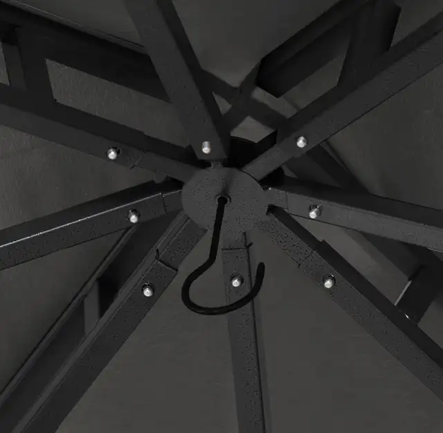 MASTERCANOPY Seasonal Steel Gazebo/Canopy, 10'x12', Grey - NEW in Outdoor Décor in Ottawa - Image 8