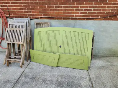 exterior teak table and chairs, View more