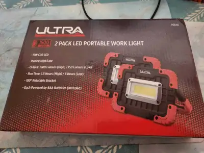New Ultra Work Light x 2, View more