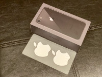 iPhone 8 Empty Box + Apple Stickers