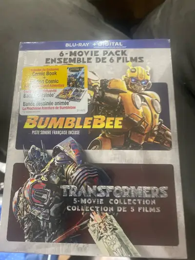 Transformers 6-Movie Blu-ray Pack, View more
