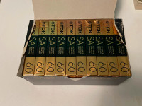 Box of ten TDK SA-60 blank cassette tapes (Sealed, Vintage)
