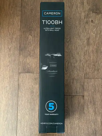 BNIB Cameron T100BH Tripod With Ball Head, View more