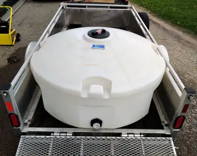240 gal Polyethylene Portable Liquid Storage Tank, View more