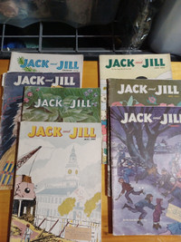 1952 vintage Jack and Jill magazines