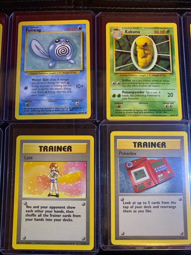 1999 Pokémon cards  mint condition  in Arts & Collectibles in St. Albert - Image 3