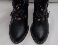 WOMEN'S DRESS BUCKLE BOOTS CLUB COUTURE NEW