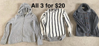 LOT 3 Ladies Sweaters (large) TAKE ALL for $20