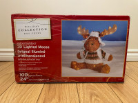 3D Christmas Moose