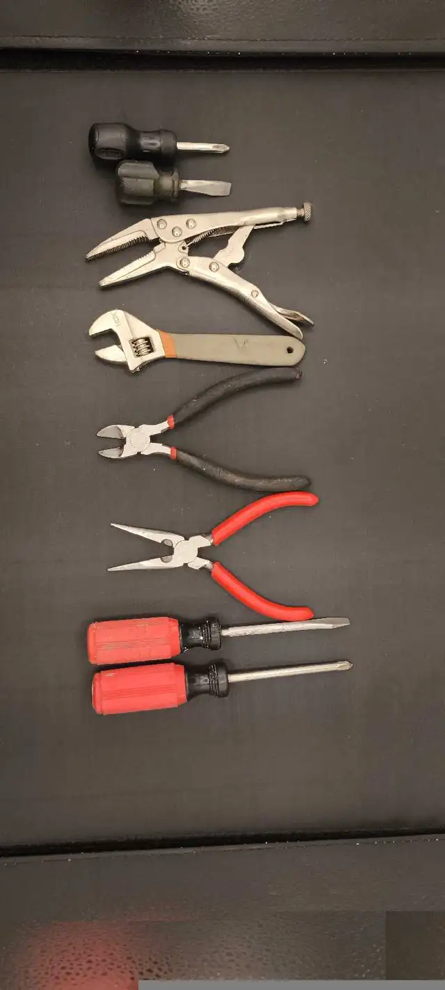 Hand Tool Set | Wrench Pliers Screwdrivers Kit | Restored 64352133507203121