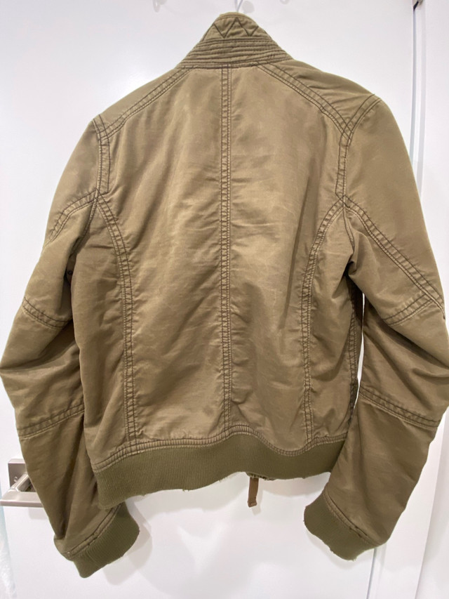 Abercrombie & Fitch Harrison Vintage Military Bomber Jacket Medi in Men's in Burnaby/New Westminster - Image 2