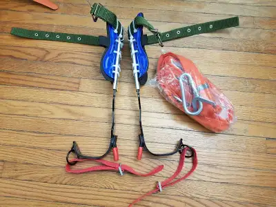 Get ready to elevate your outdoor adventures with tree climbing gear! This set is designed to help y...