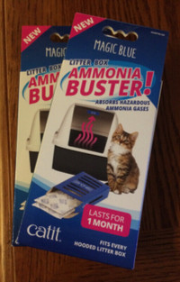 New Litter Box Ammonia Inserts Catit Filters For Sale