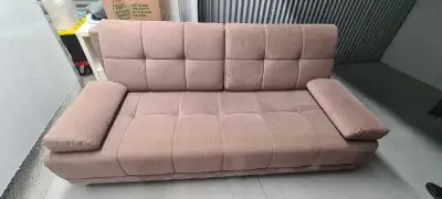 Great European sofa bed with storage. Original Price 3y ago 2500. Stored for 1 year in dry storage....