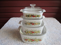 Collection of Corning Ware Spice of Life -1972--1988