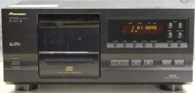 Load it up with 1 to 25 CDs and let it play for hours and hours. Play songs on one disc, or all disc...