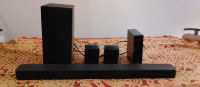 LG Sound Bar Surround System with Wireless Speakers
