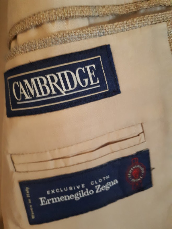Ermenegildo Zegna Jacket for Men- Size 42 Reg- $55 FIRM in Men's in Mississauga / Peel Region - Image 2
