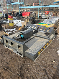 Skid steer mower 