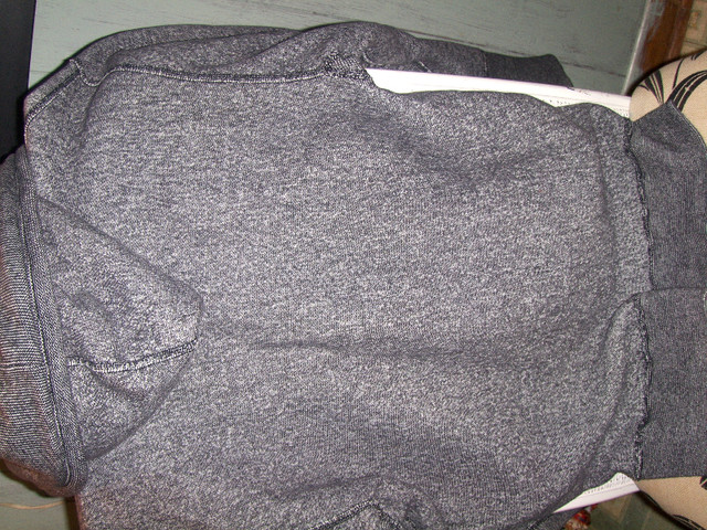 Man's hoodie, Sm; gray in Men's in London