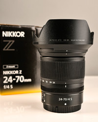 Nikon 24-70 f4 S Lens