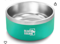 Black Rhino The Dura-Bowl (64 Oz) Double Insulated Stainless Ste