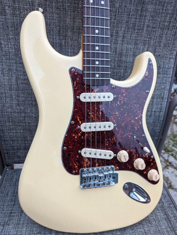 Used, Squier VM '70s Strat with mods for sale  