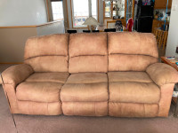 Couch, love seat, and rocker.