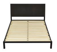 Crate & Barrel Isaac Queen Bed Frame Charcoal [PAPE/DANFORTH]