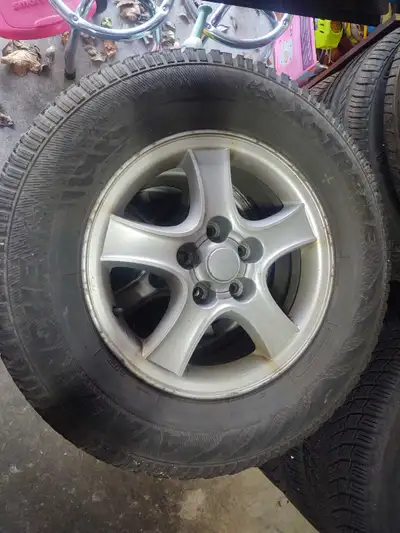 For sale are four Avalanche X-treme winter tires, size 235/70R16, mounted on Alloy rims. These like...