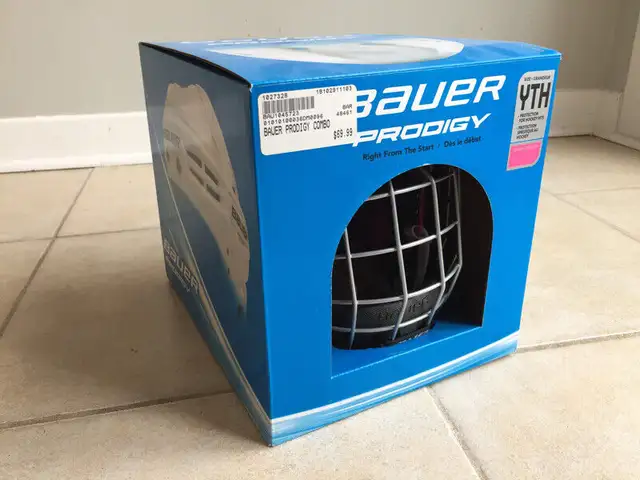 Bauer Prodigy Youth Kids Hockey Helmet Pink Like New in Hockey in City of Toronto - Image 6