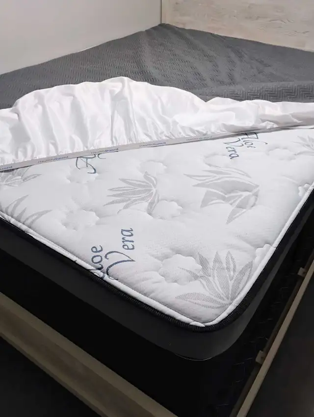 Queen bed and night table in Beds & Mattresses in Peterborough - Image 3