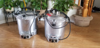 TWO ELECTRIC STEAMER COOKER both are$50 obo