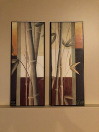BAMBOO PICTURES - SET OF 2