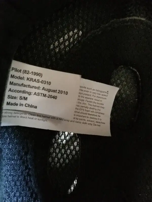 XX KRANKED Silver Helmet Small - Medium in Clothing, Shoes & Accessories in Kingston - Image 7