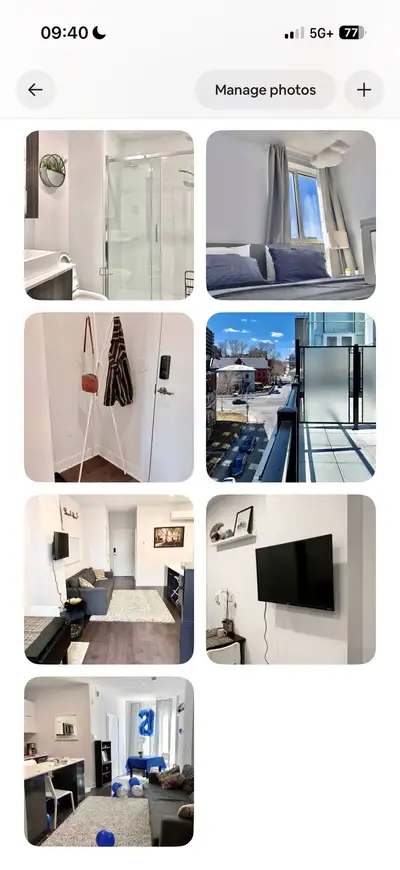 This stunning, modern 1-bedroom condo is located in the heart of Montreal, offering a queen-sized be...