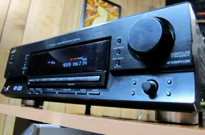JVC RX-6030V STEREO AV RECEIVER 100 + 100 RMS WATTS YEAR 2004, View more