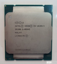 Intel E5 2630-v3 CPU