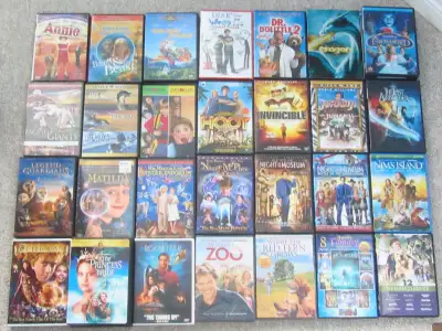 A Selection of Family Oriented Movies on DVD - Some Sealed, View more