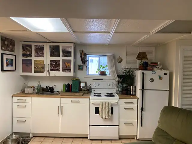 Basement Studio + Parking – Available Nov 1