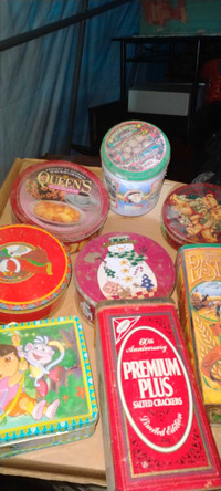 Vintage Tins - any collectors interested?