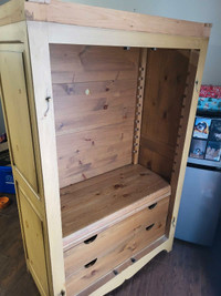 Cabinet for scrap wood 