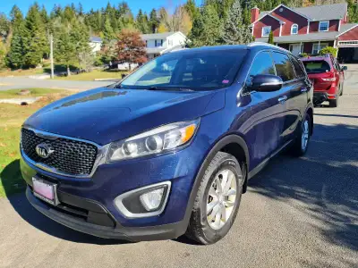Check out this striking blue 2017 Kia Sorento 2.4L, a versatile SUV perfect for families or anyone n...