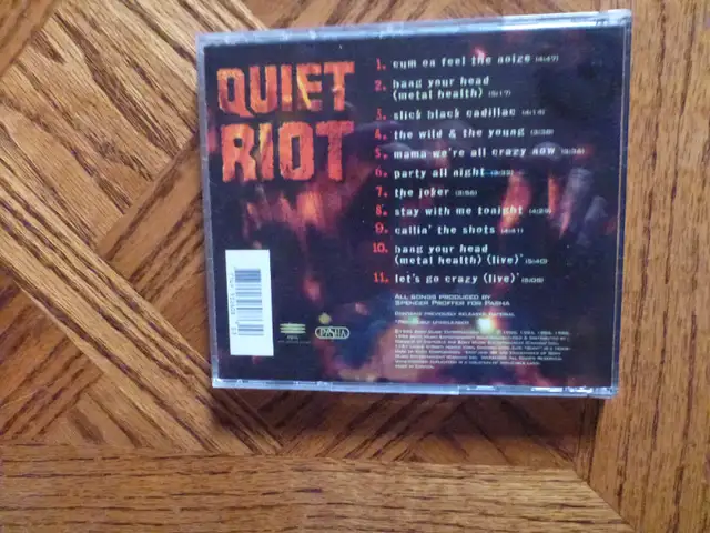 Greatest Hits – Quiet Riot    CD   mint  $8.0062863731296897121
