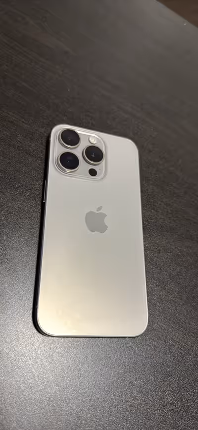 Iphone 15 pro 128gb natural titanium in brand new condition