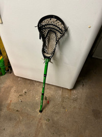 One piece lacrosse stick