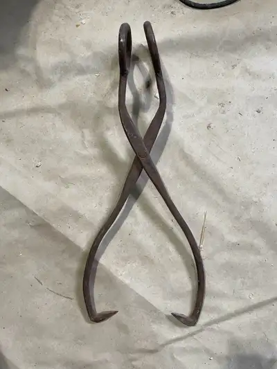 Small Steel 21” Ice Tongs, View more