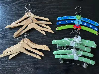 Kids Quality Clothing Hangers Set of 18, View more