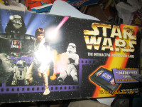 Star Wars Interactive VHS Video Board Game Parker Bros